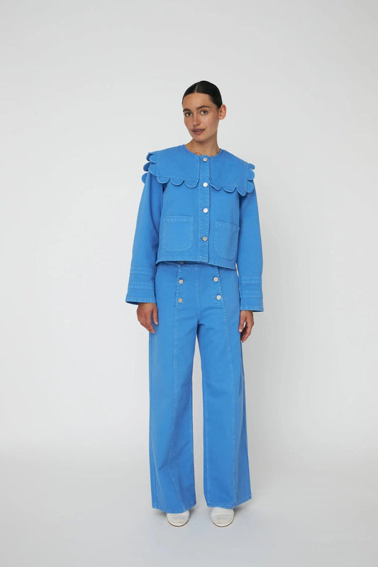 Sailor Jacket - Blue Coral