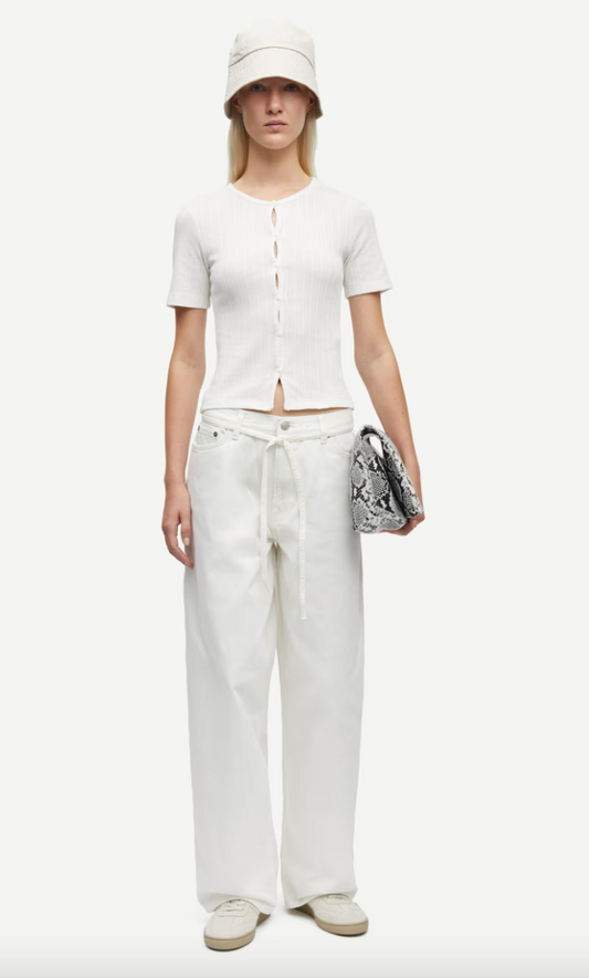 Saharper Jeans - White Rock