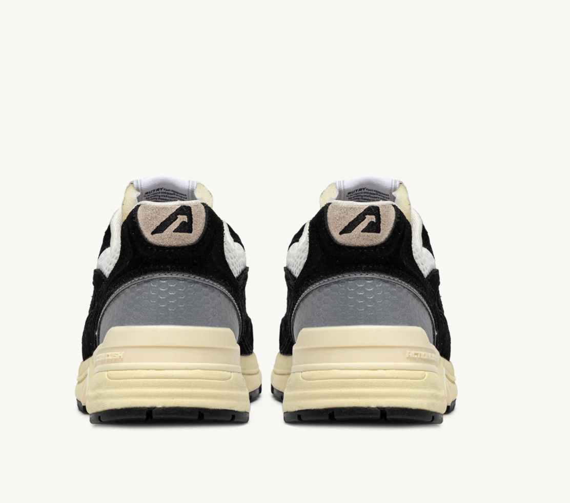 Hyperway UM07 - Suede/Mesh Black/silver