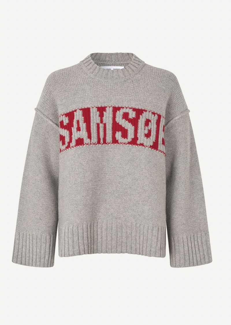 Sakeiku Sweater - Grey Mel.