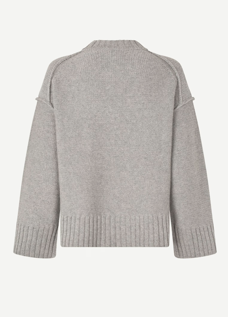 Sakeiku Sweater - Grey Mel.