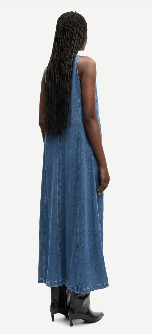 Saskylar Dress - Medium Denim
