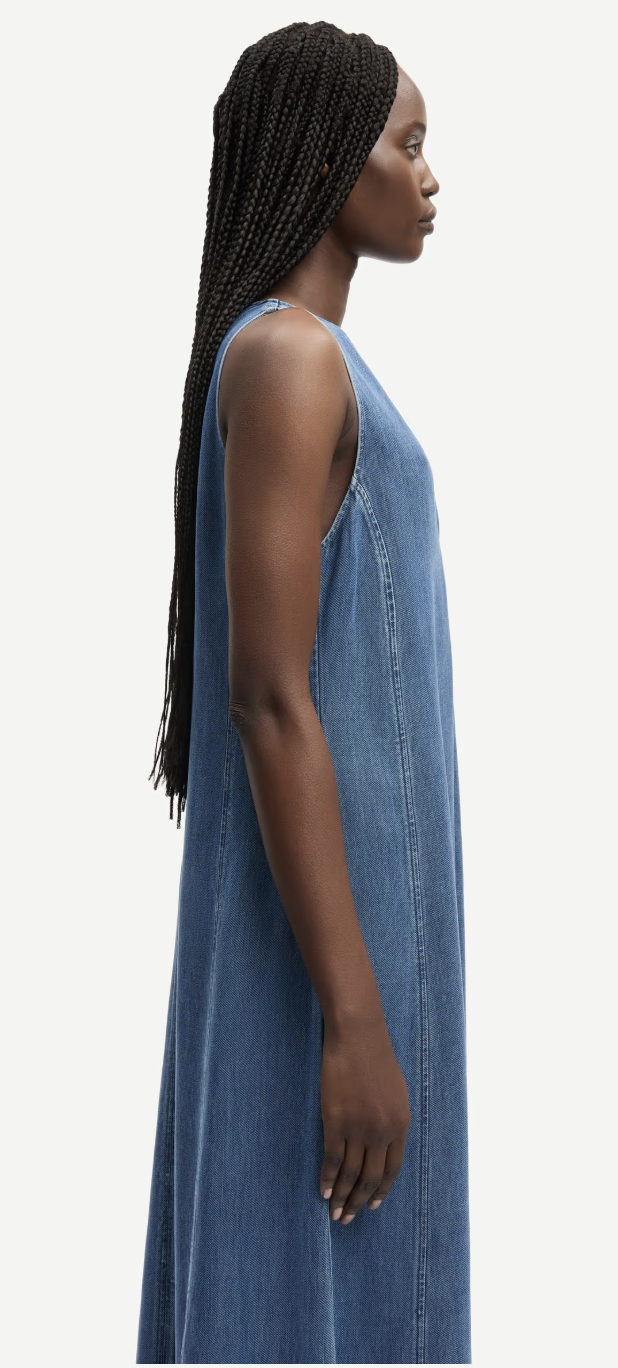 Saskylar Dress - Medium Denim
