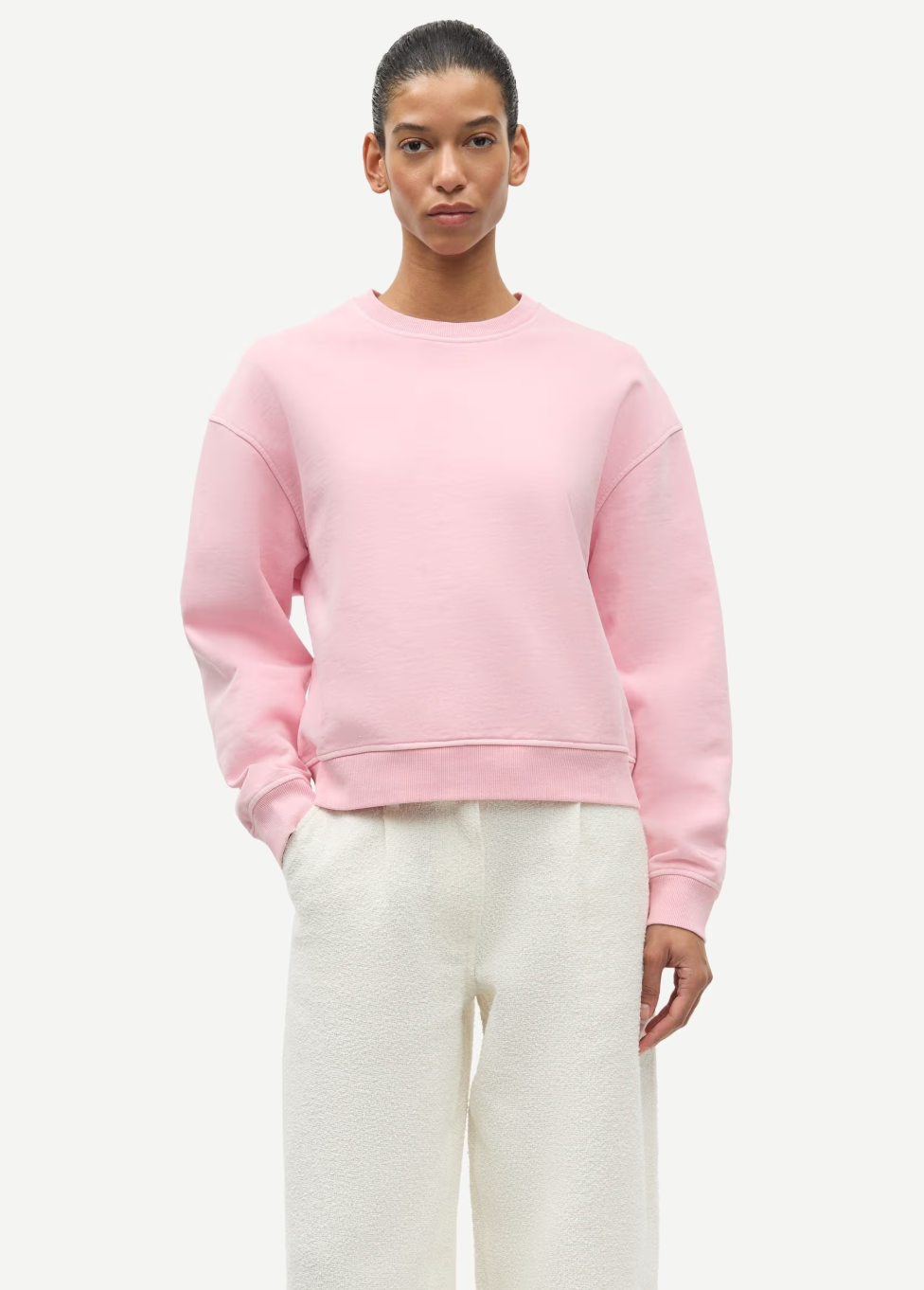 Savan Sweat - Bleached Mauve Pigment