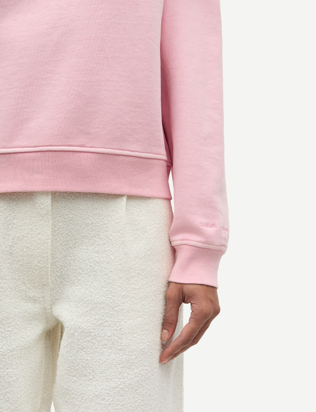 Savan Sweat - Bleached Mauve Pigment