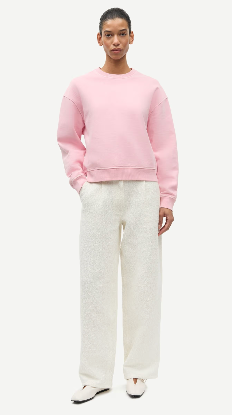 Savan Sweat - Bleached Mauve Pigment
