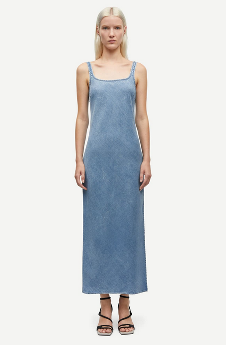 Sasunna Dress - Denim Blue