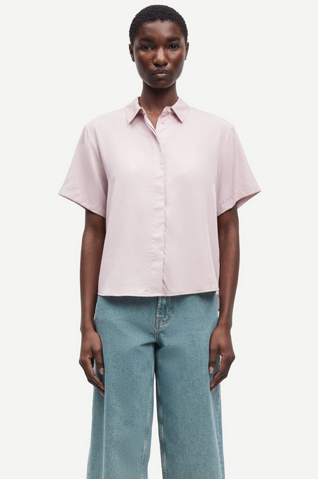 Mina ss Shirt - Violet Ice