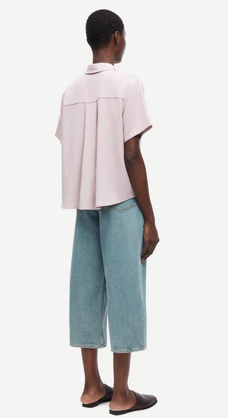 Mina ss Shirt - Violet Ice