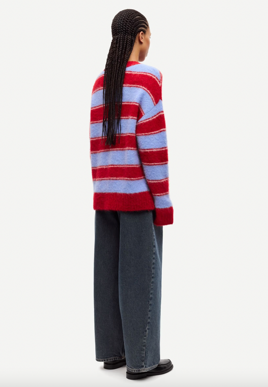 Sajeanne Sweater - Haute Red
