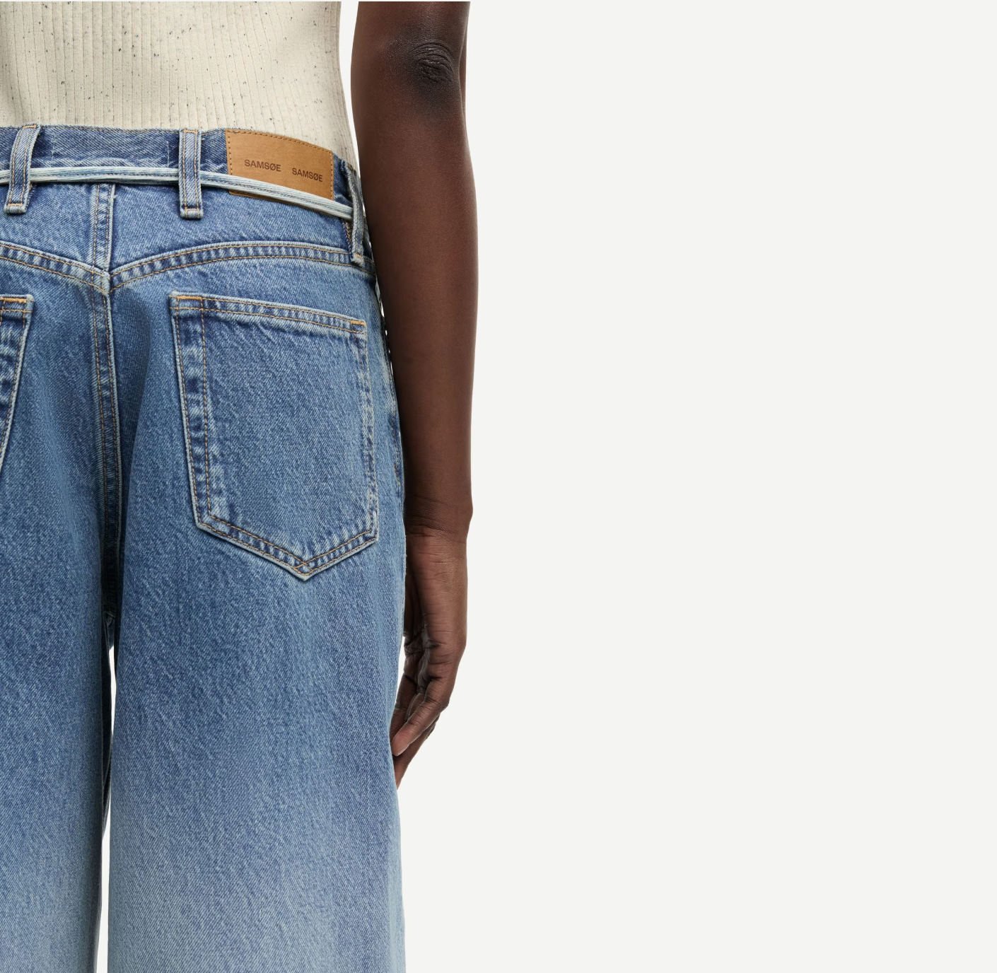 Saharper Jeans belt - River Fade
