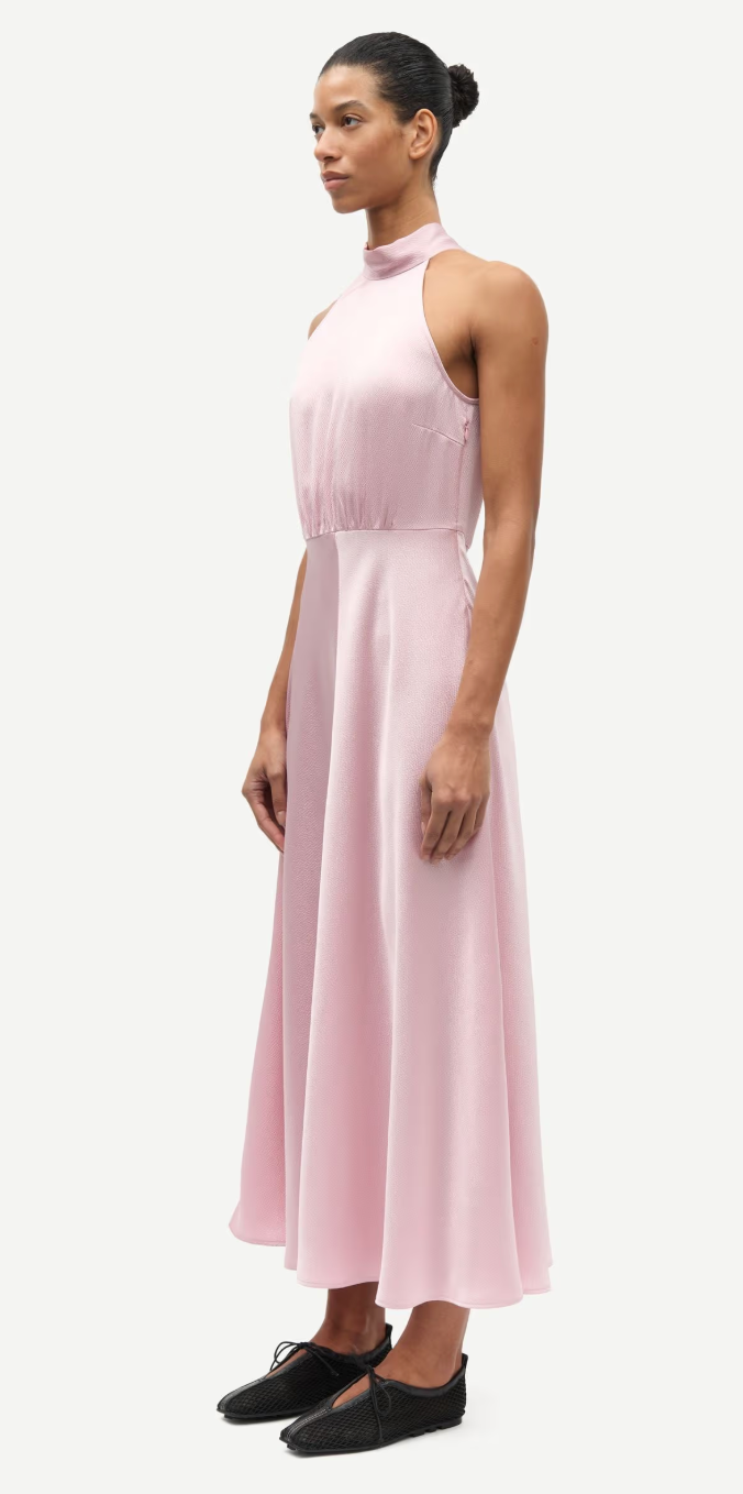 Rheo Dress - Bleached Mauve
