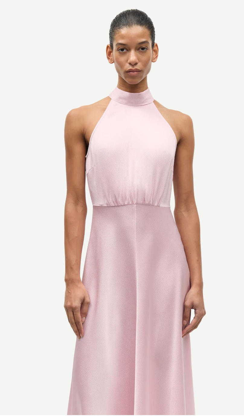 Rheo Dress - Bleached Mauve