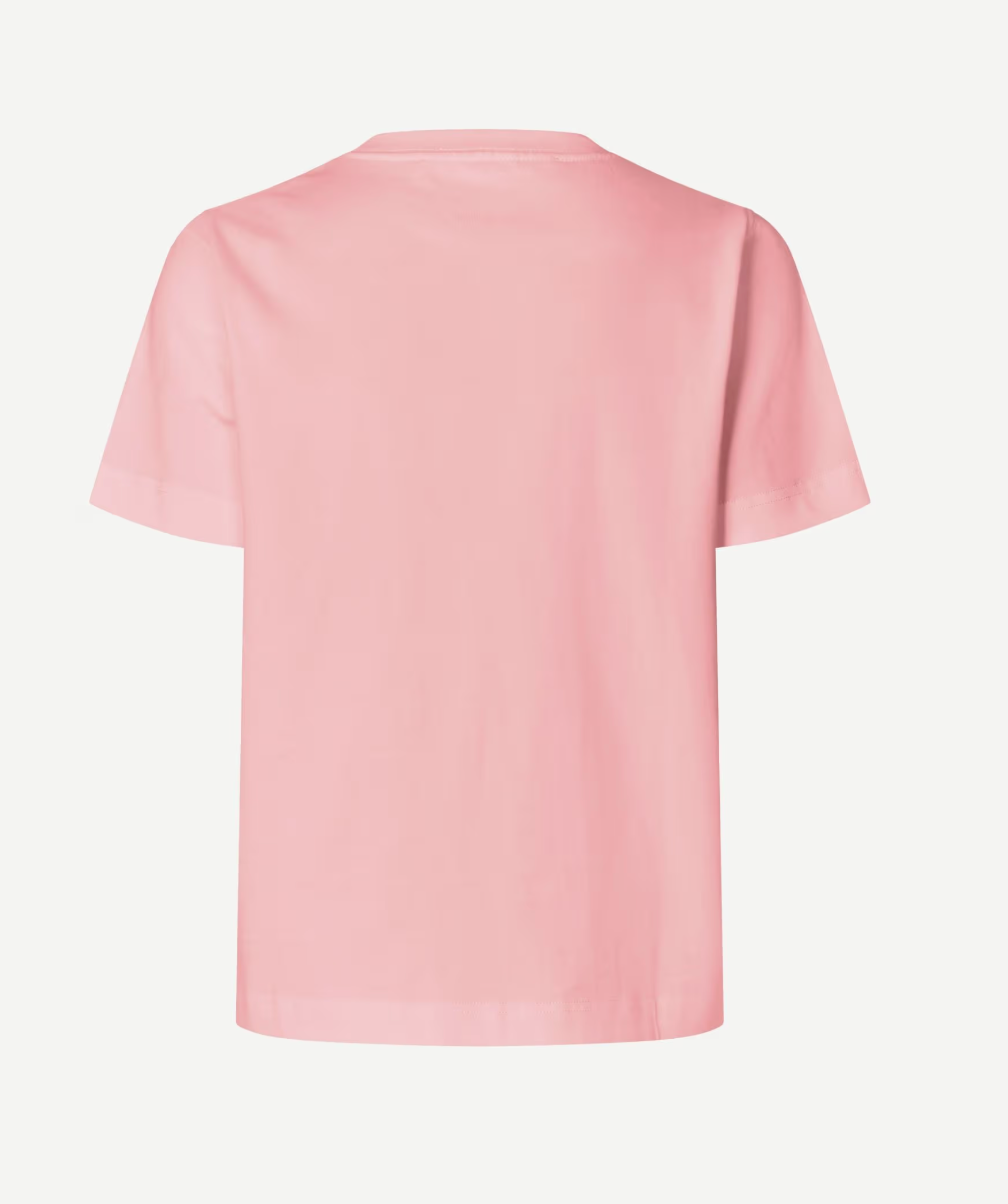 Sacamino T-Shirt - Bleached Mauve Pigment
