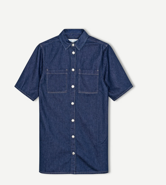 Satilly Dress - Soft Denim