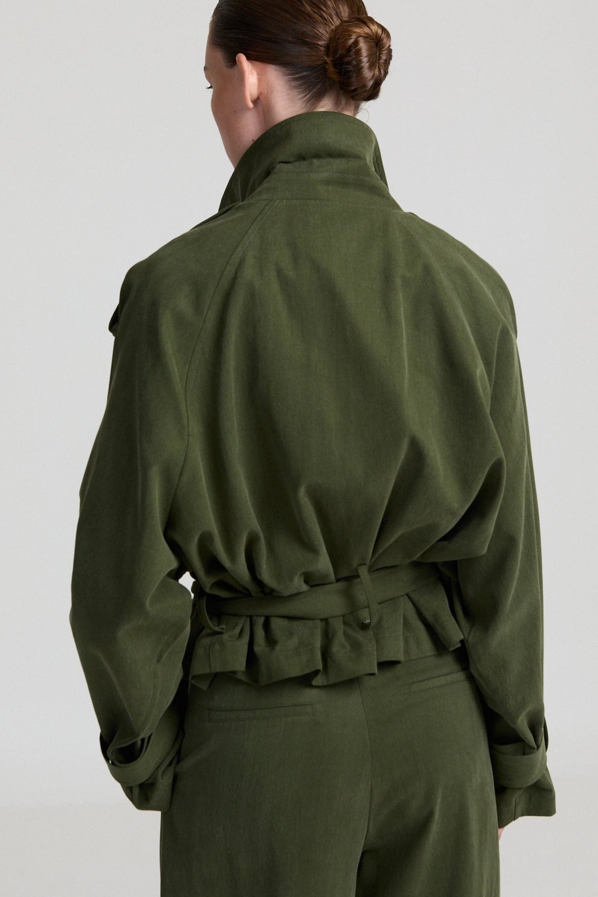 Simone Jacket - Khaki Green