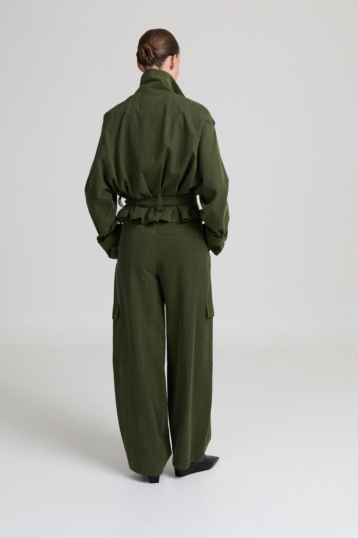 Simone Jacket - Khaki Green
