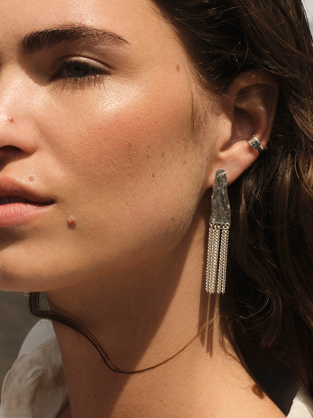 Take the Night - Earring Silver