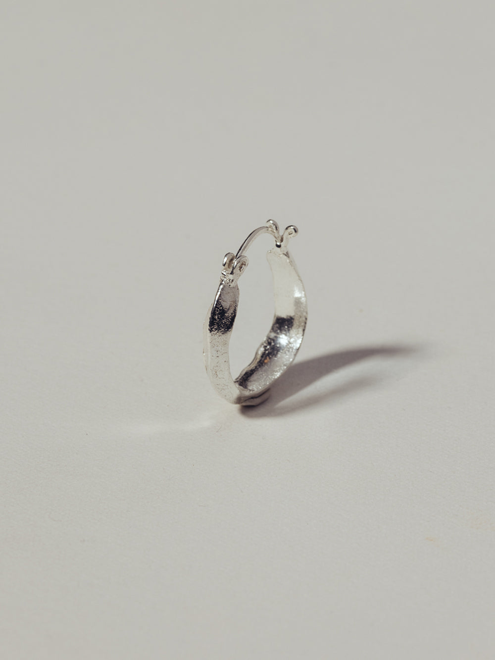 Earring - Thunder Silver