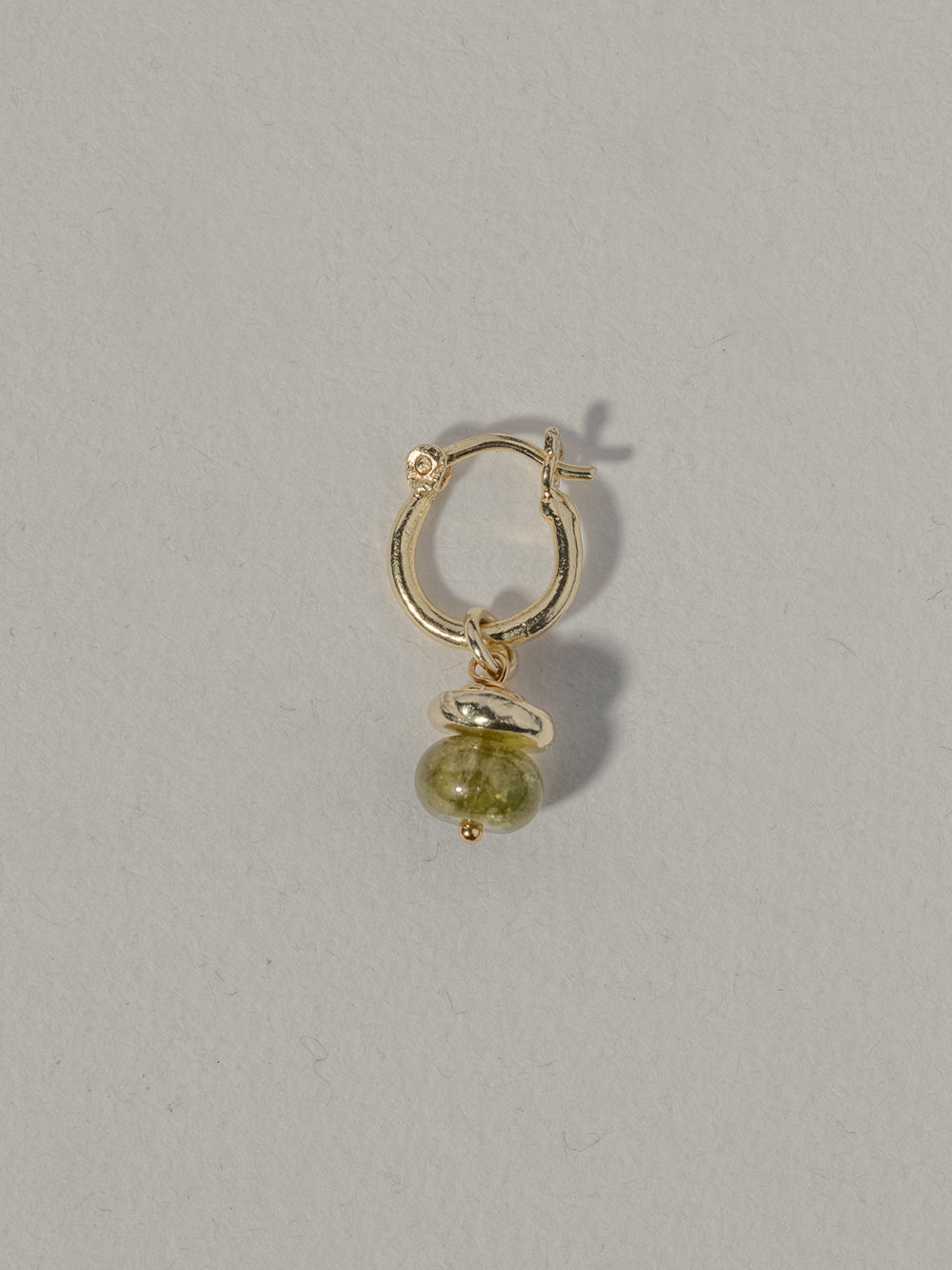 Timeless Olive Quartz - Earring Gold