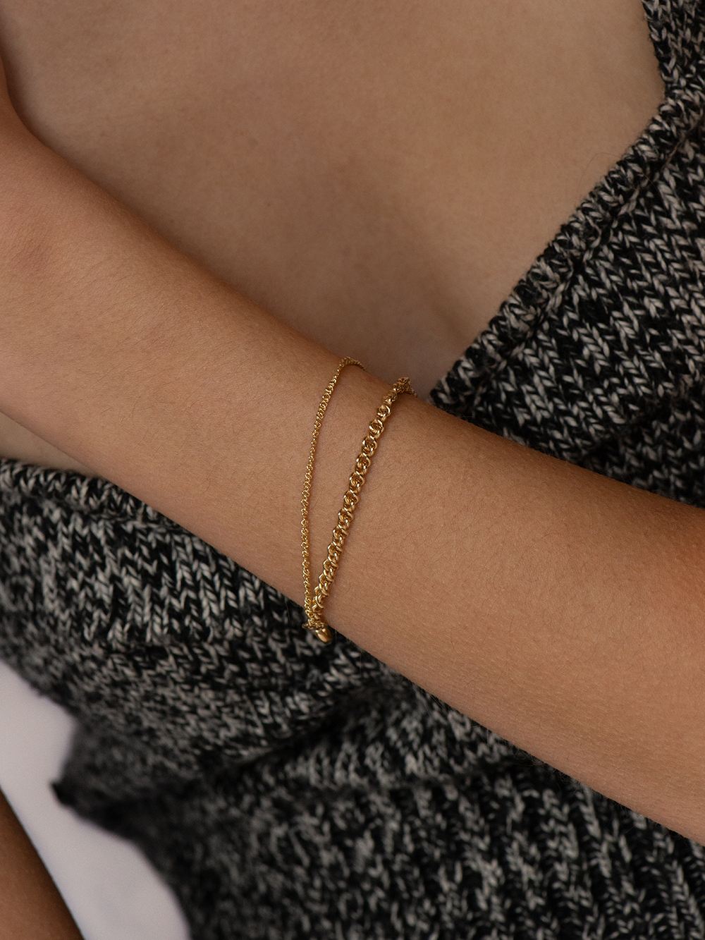 Goes Around 1.8mm - Bracelet Gold