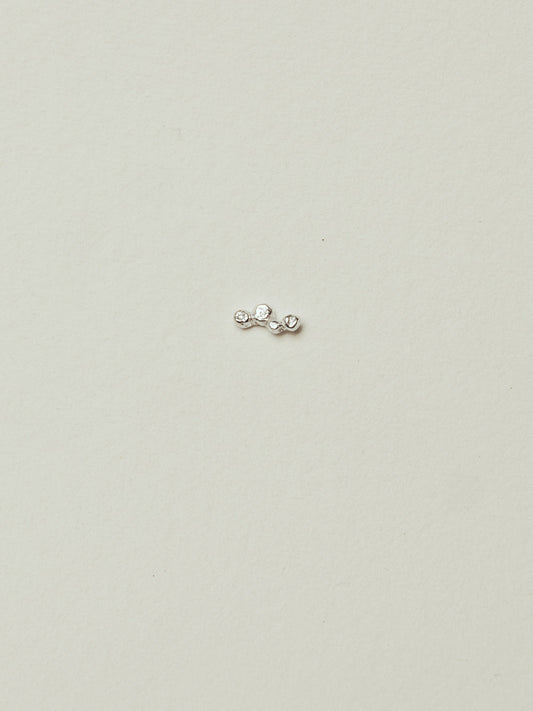 To the Moon - Earring Silver