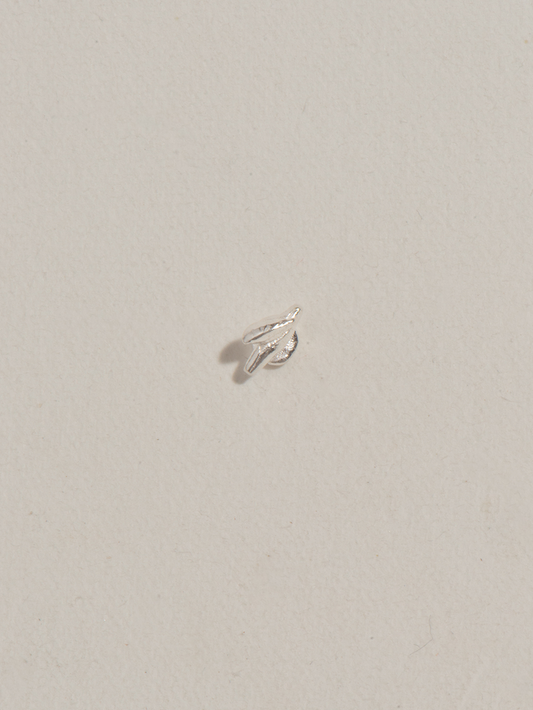 Twisted - Earring Silver