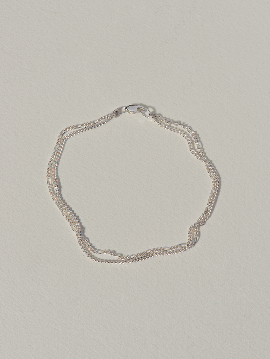Just The Two Of Us - Bracelet Silver
