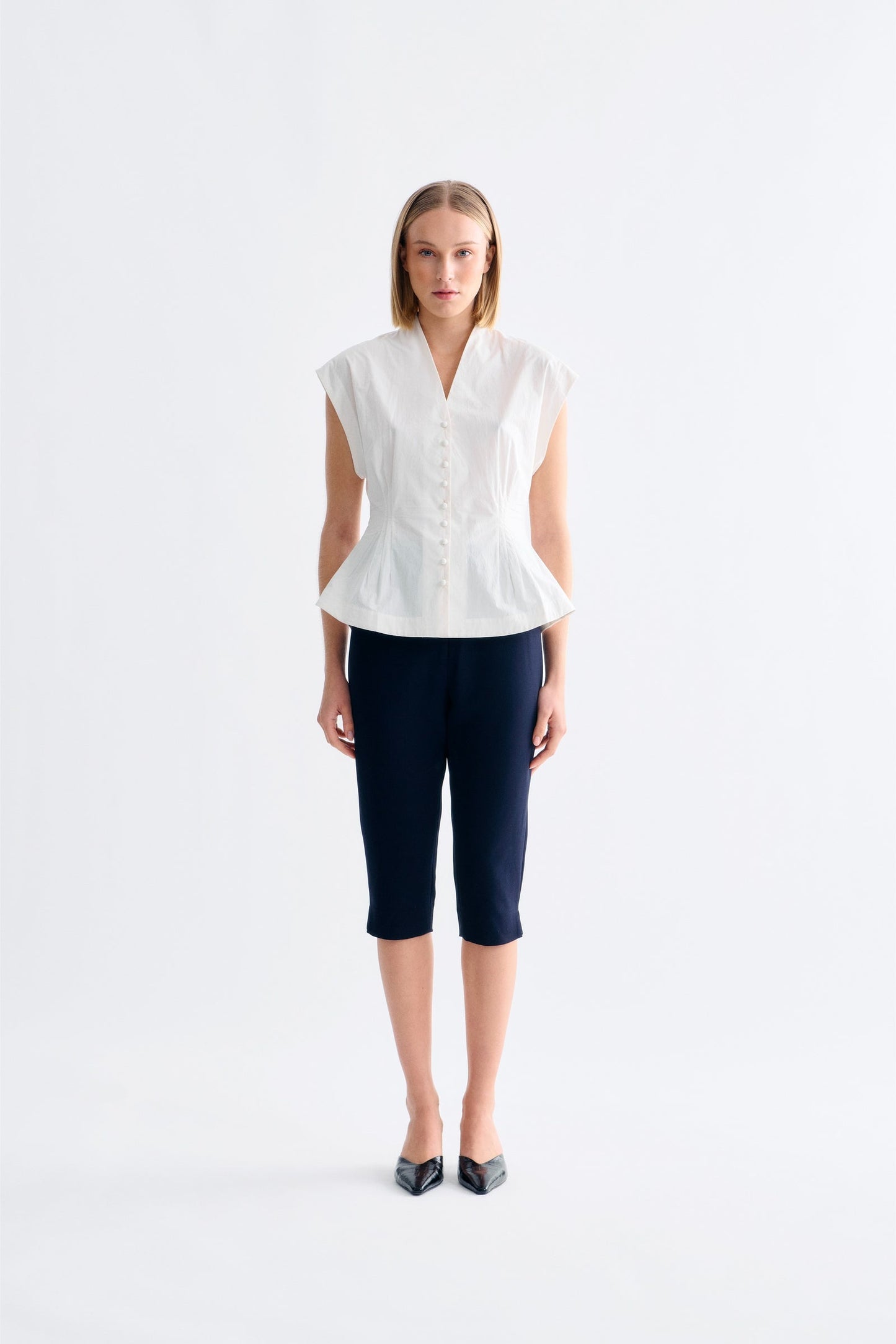 Vada Blouse - Egret