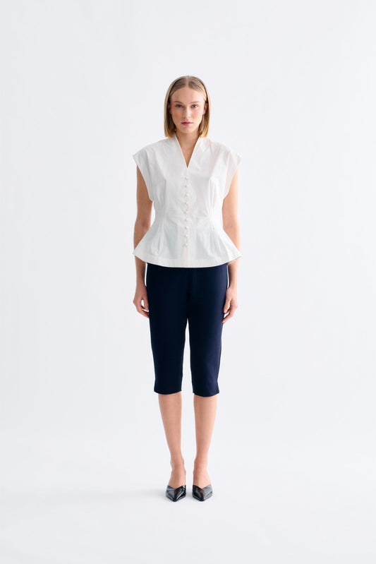 Vada Blouse - Egret