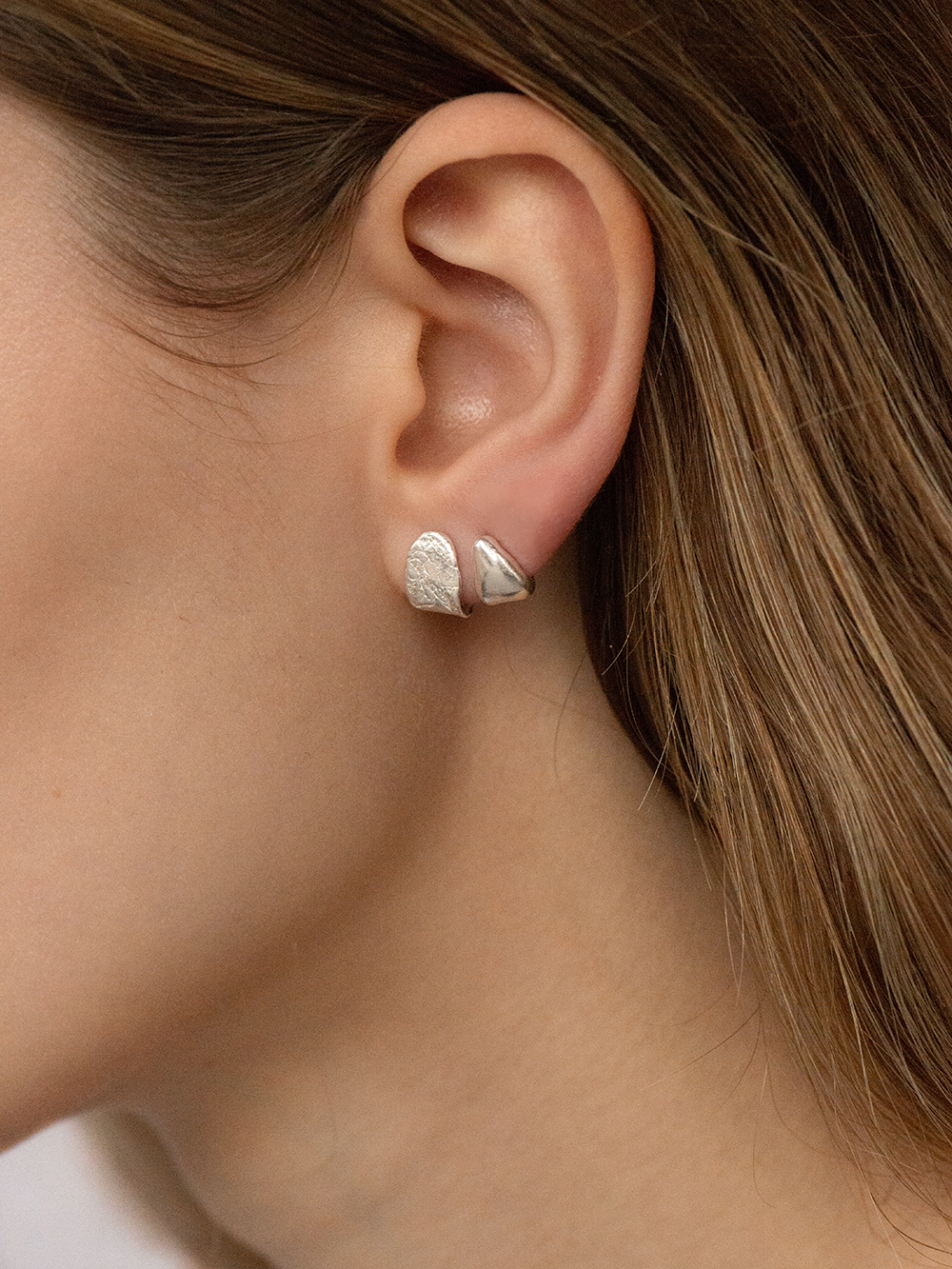 Wanting You M - Earring Silver