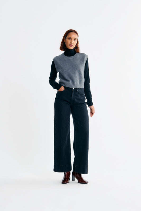 Wendy Vest - Grey Melange