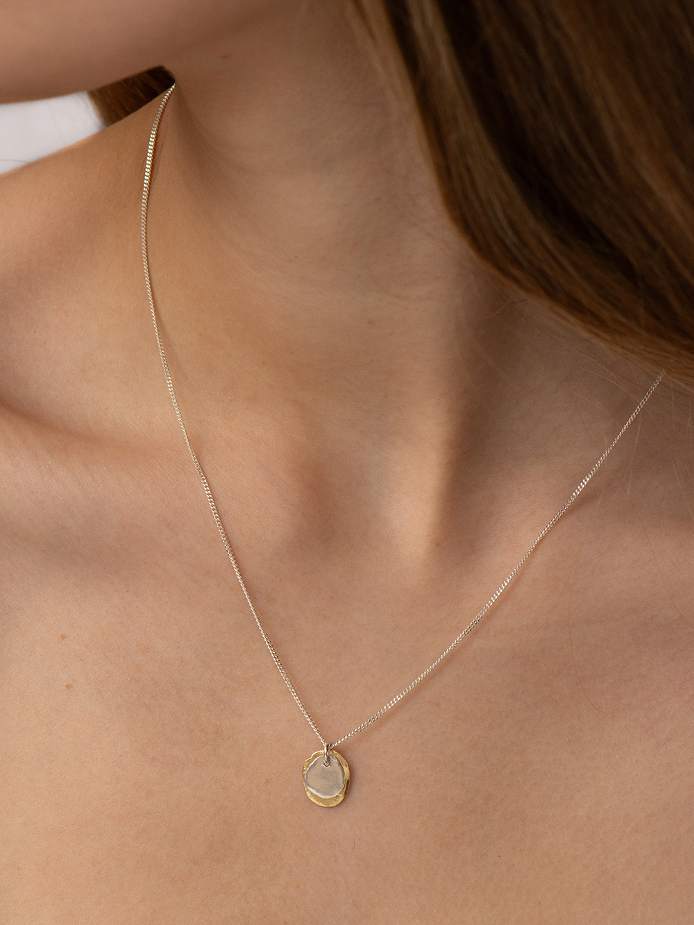 Yours & mine - Necklace Silver/Gold