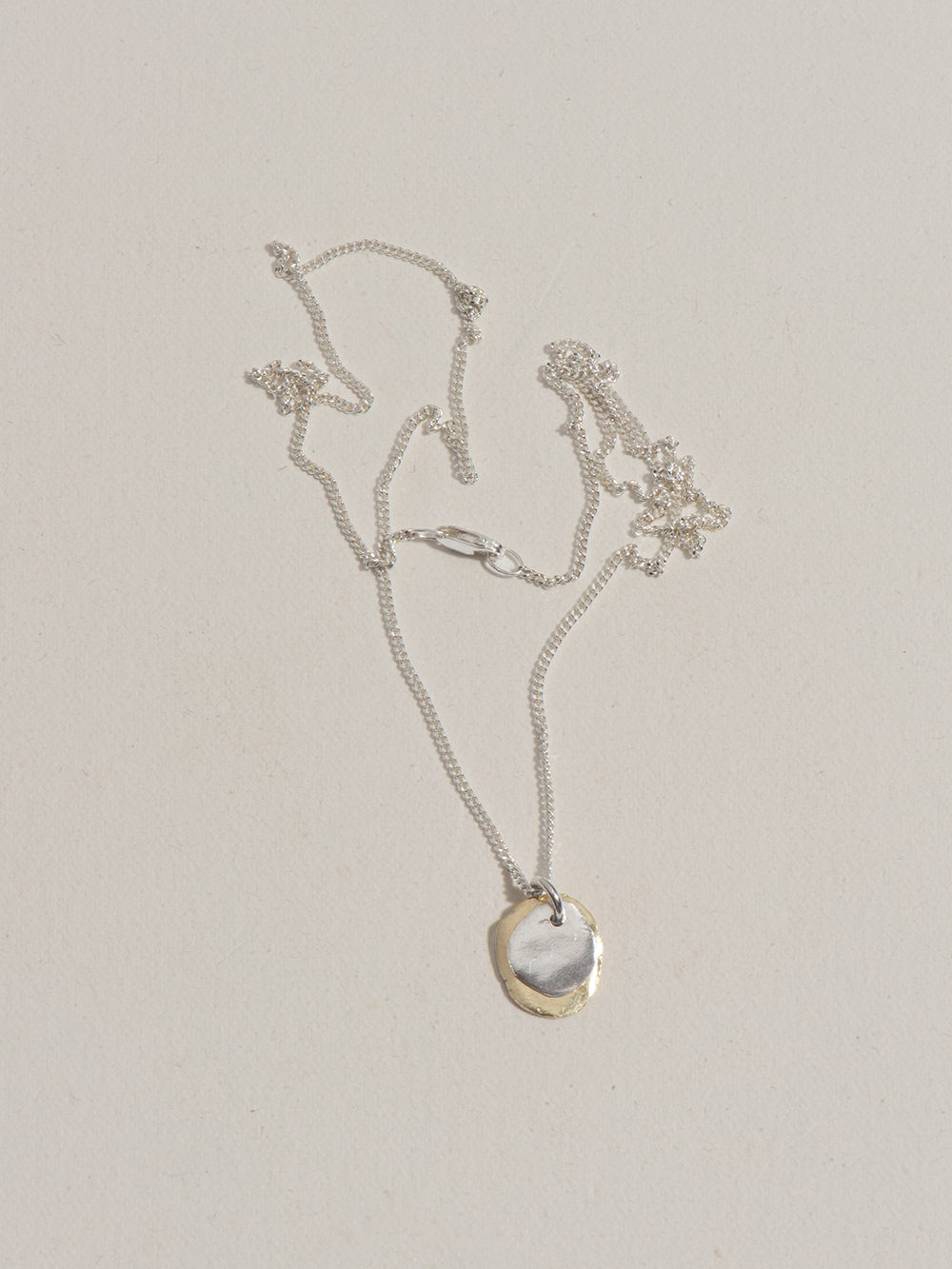 Yours & mine - Necklace Silver/Gold