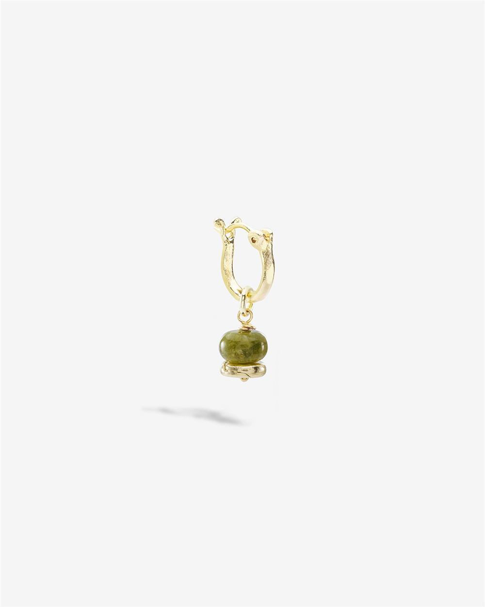 Timeless Olive Quartz - Earring Gold