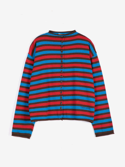 Cotton Cardigan - Striped