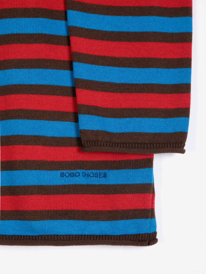 Cotton Cardigan - Striped