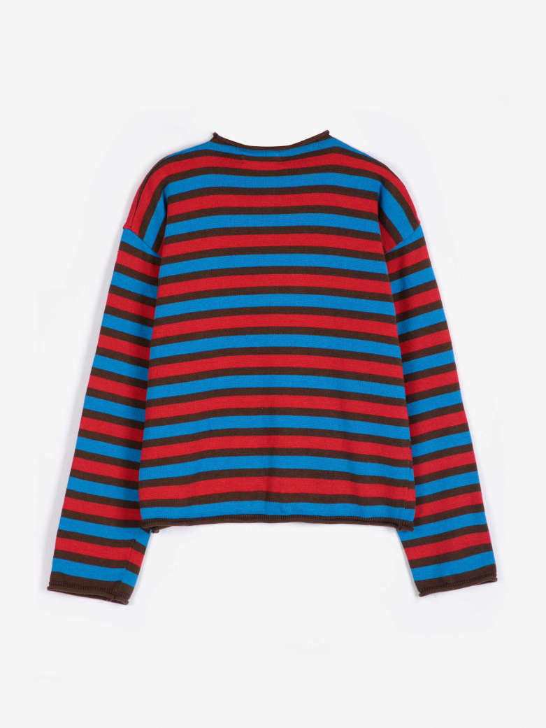 Cotton Cardigan - Striped