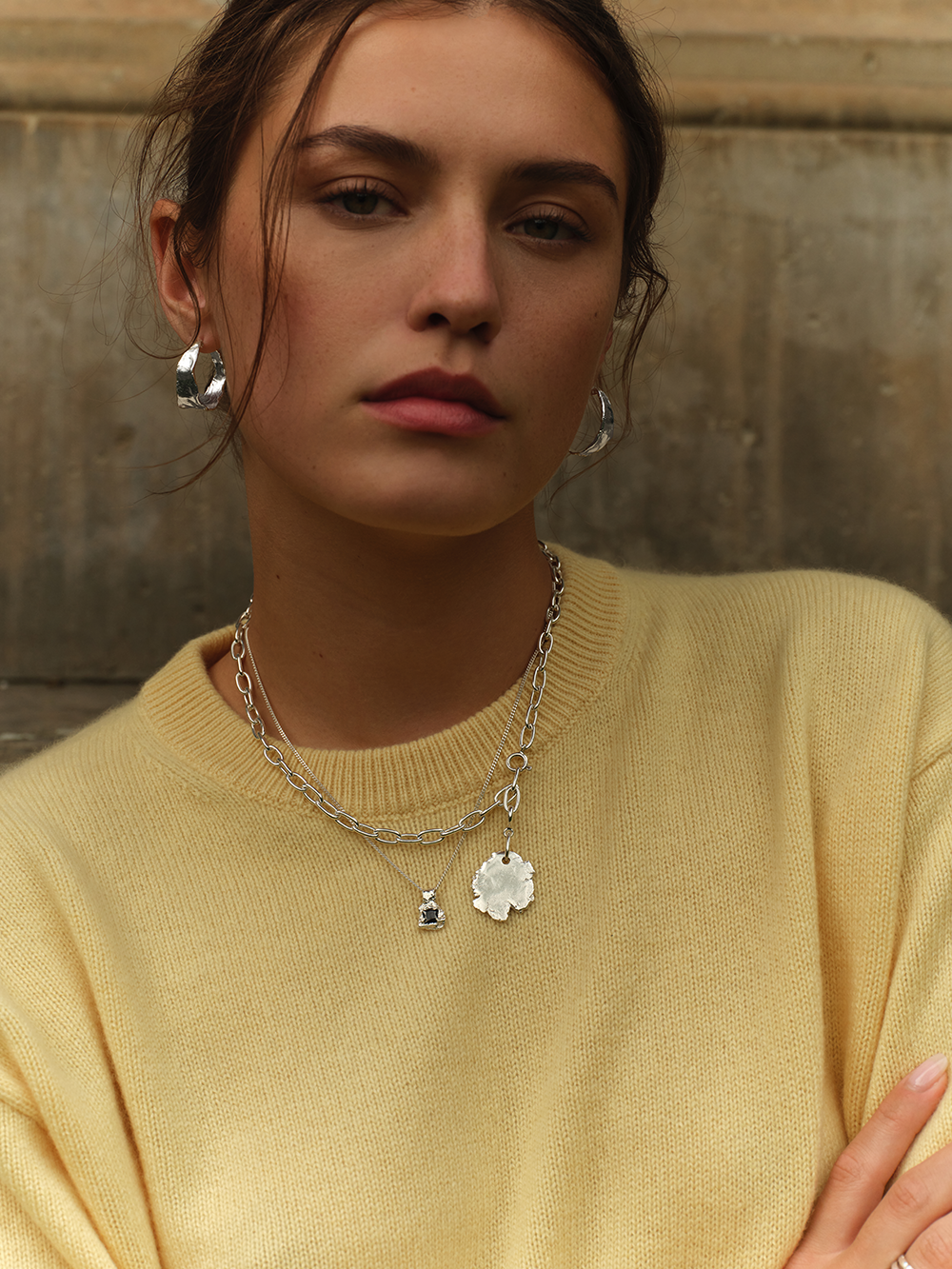 Day & Night - Necklace Silver