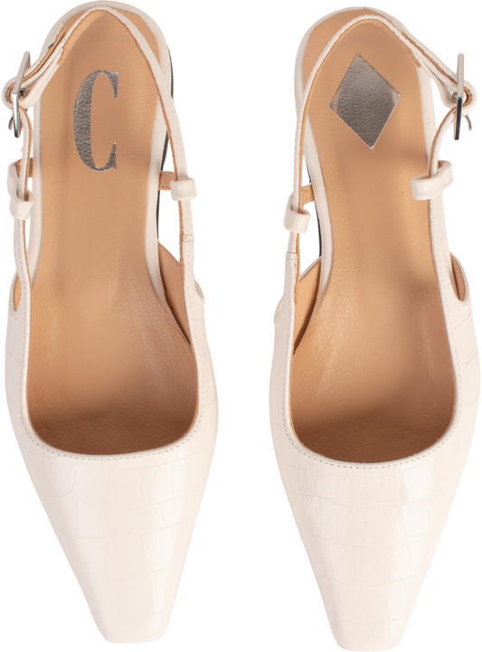 Lara - Croco Cream