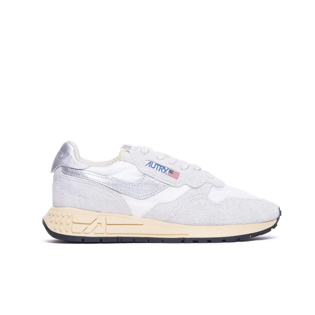 Reelwind MU01 - SUEDE/NET WHITE SILVER