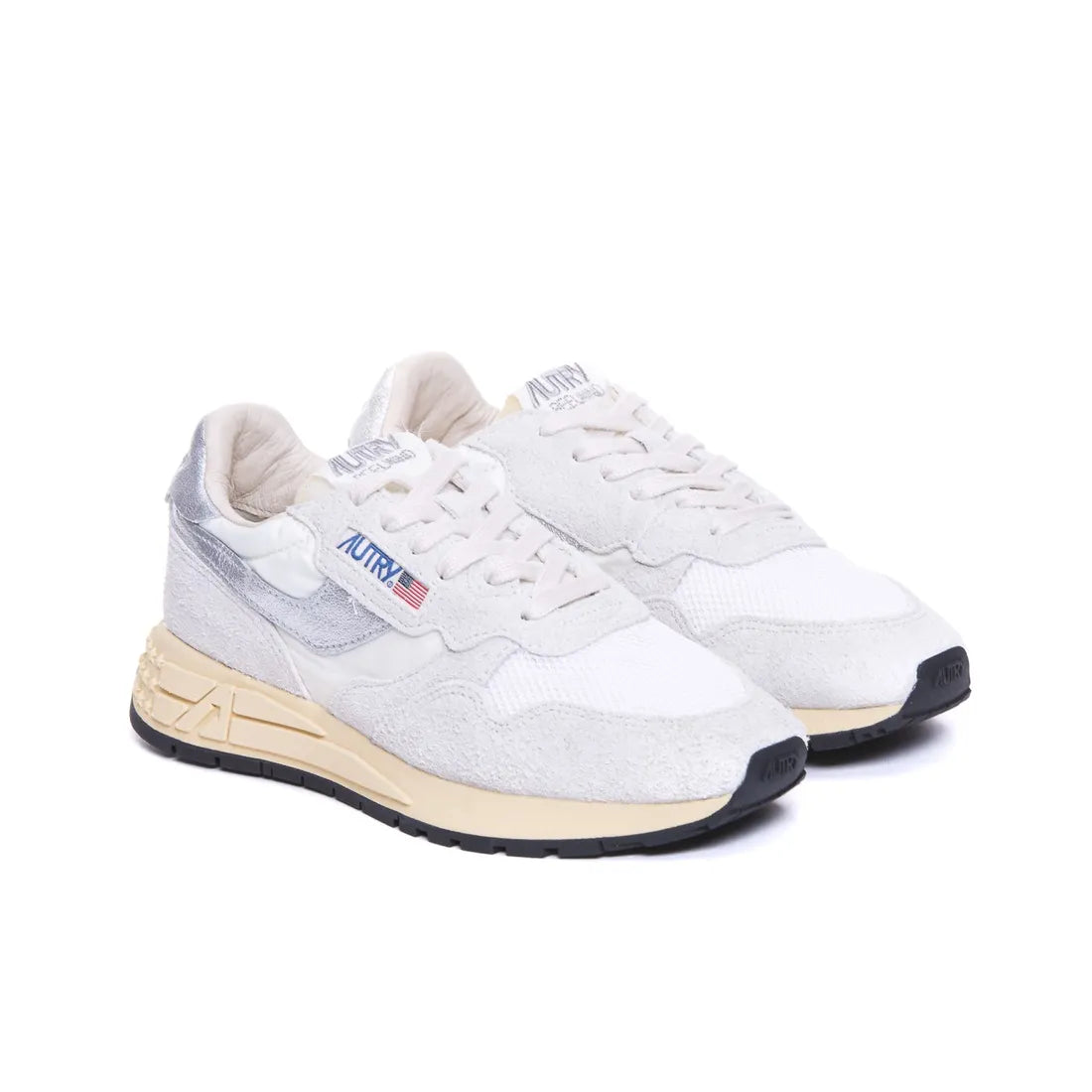 Reelwind MU01 - SUEDE/NET WHITE SILVER