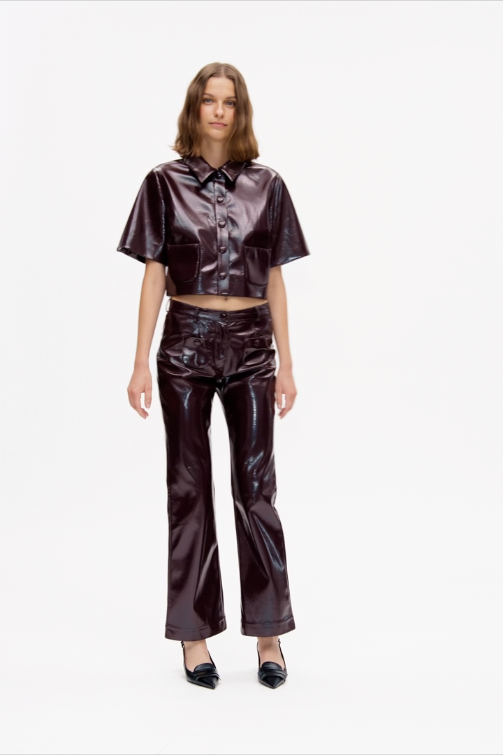 Beth Jacket - Dark Burgundy