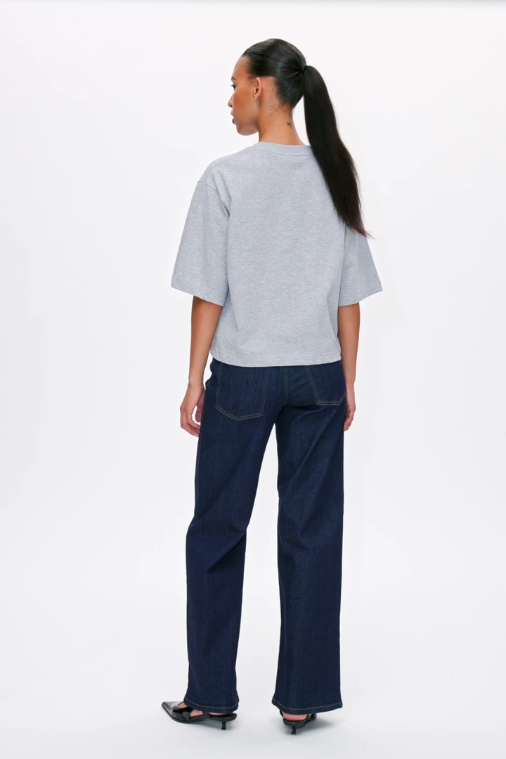 Jiana T-shirt - Grey Melange